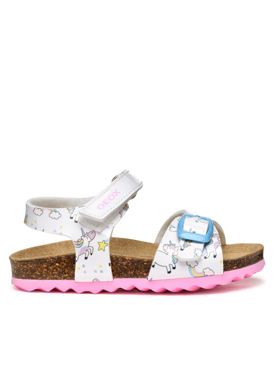 Geox Geox Sandale B Chalki B922RA 0FCHH C1000 M Alb