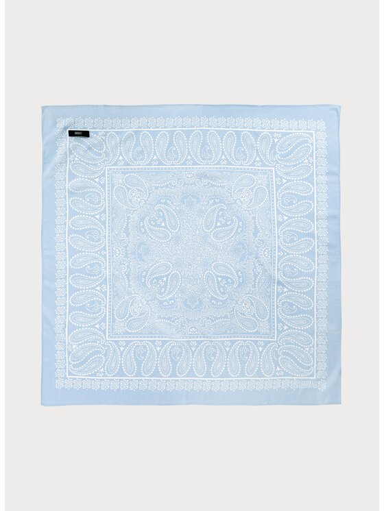 LEBRAND LEBRAND Chusta Bandana Niebieski jasny