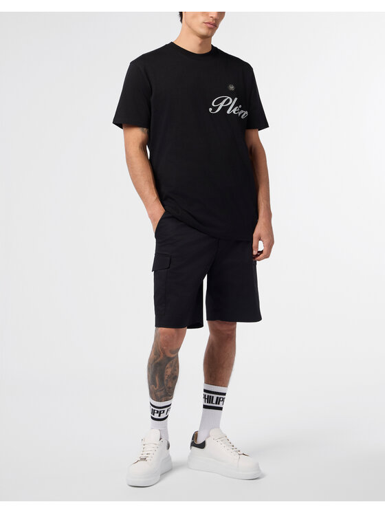 PHILIPP PLEIN PHILIPP PLEIN T-Shirt 29875 Czarny Regular Fit