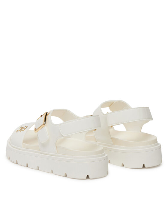 Tommy Hilfiger Tommy Hilfiger Sandały T3A2-33785-0326 S Écru