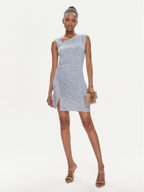 HUGO Hugo Vestito da giorno Nalira 50514027 Blu Slim Fit