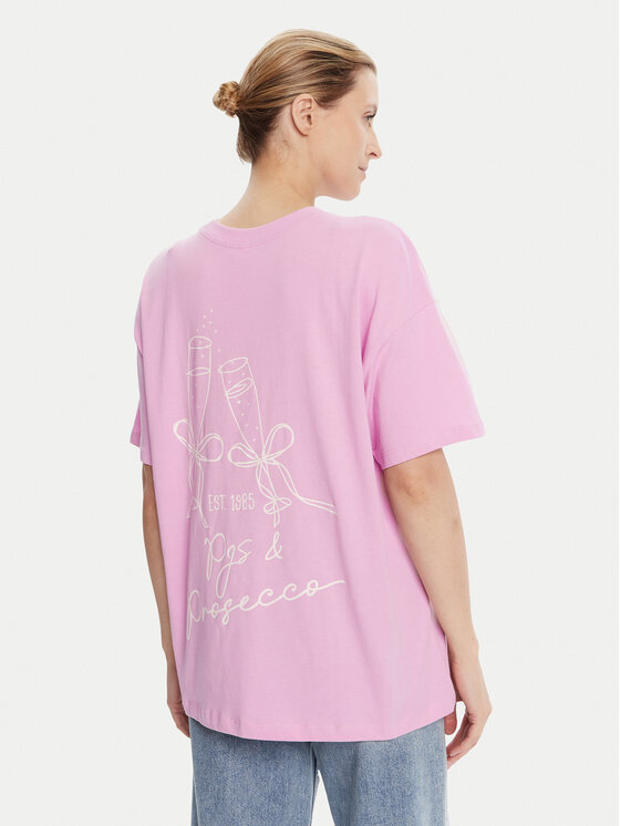 ONLY ONLY T-Shirt Vivvi 15346761 Różowy Regular Fit