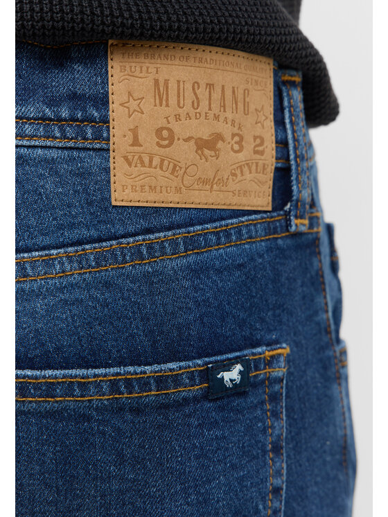 Mustang Mustang Jeansy DENVER STRAIGHT Niebieski Straight Fit