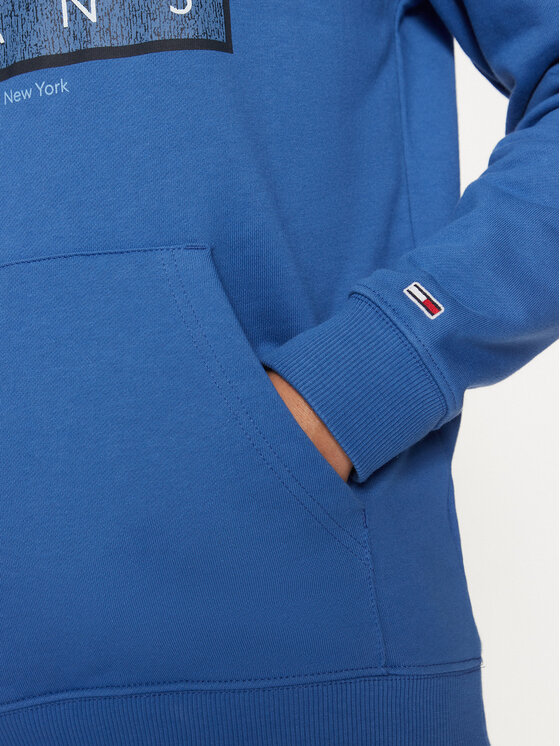 Tommy Jeans Tommy Jeans Μπλούζα Dna Flag Twist DM0DM21100 Μπλε Regular Fit
