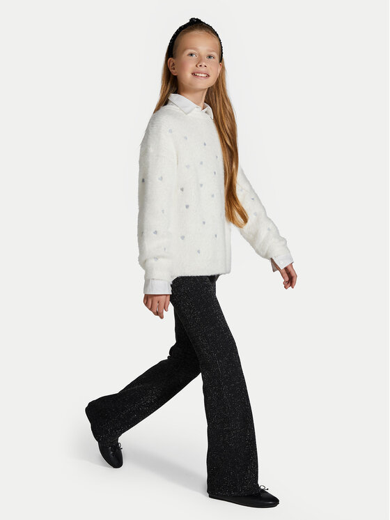 Coccodrillo Coccodrillo Leggings ZC4122101EPG Crna Slim Fit