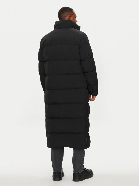 HUGO HUGO Зимно палто Mikky2441 50521626 Черен Regular Fit