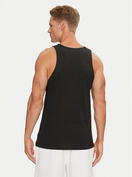 Tommy Hilfiger Tommy Hilfiger Ujjatlan felső szett UM0UM03387 Fekete Regular Fit