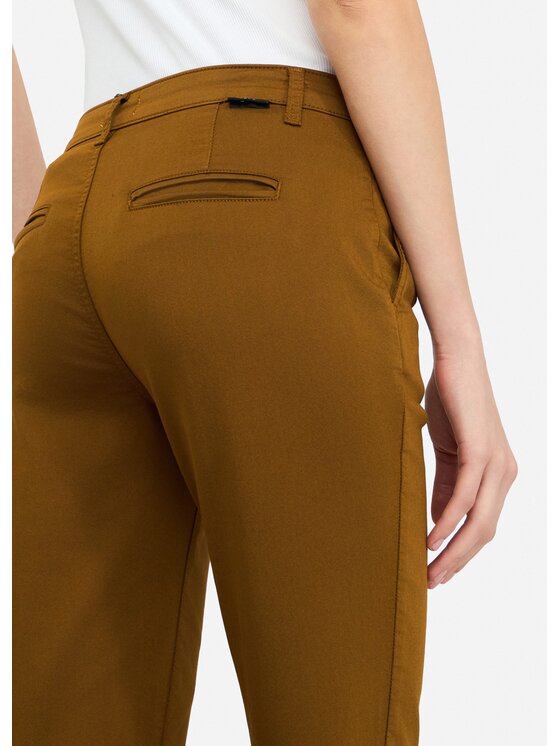 Liu Jo Liu Jo Pantaloni di tessuto MF5401T714480939 Giallo Slim Fit