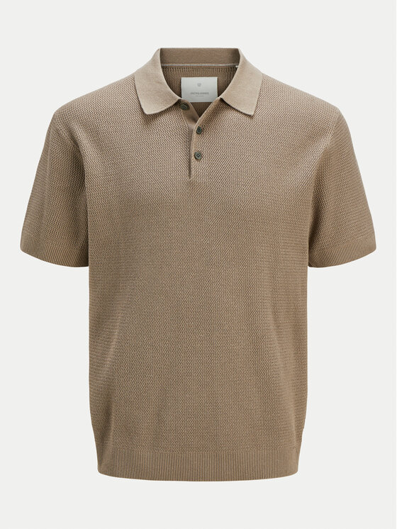 Jack&Jones Jack&Jones Polo majica Cooper 12271483 Bež Regular Fit