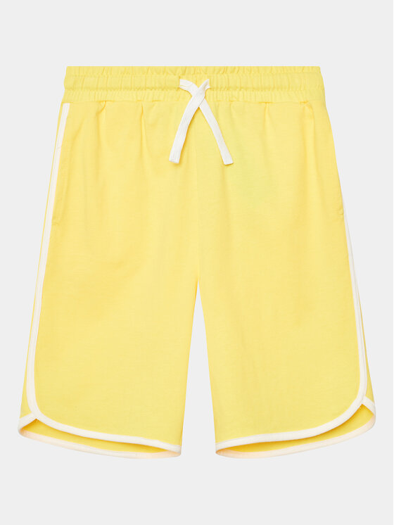 United Colors Of Benetton United Colors Of Benetton Sportske kratke hlače 3BL0C901R Žuta Regular Fit