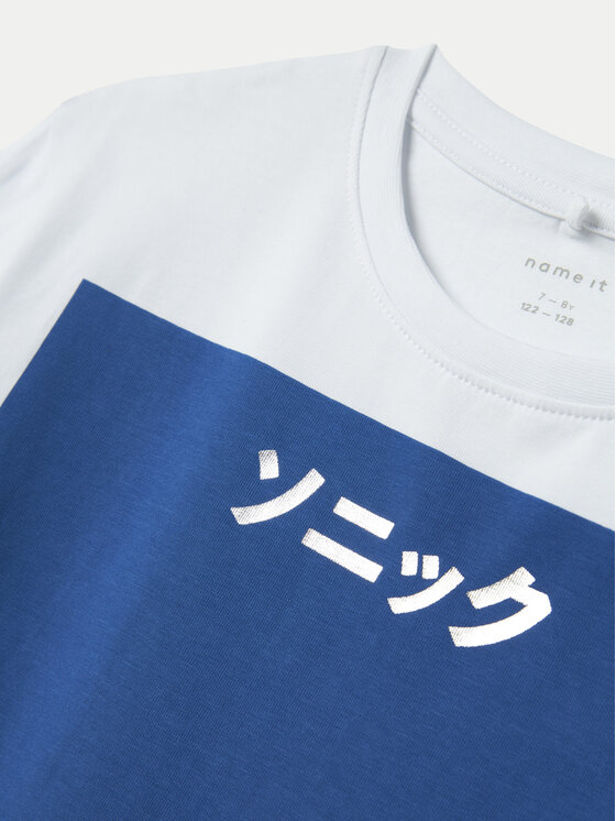NAME IT NAME IT T-Shirt 13238522 Biały Standard Fit