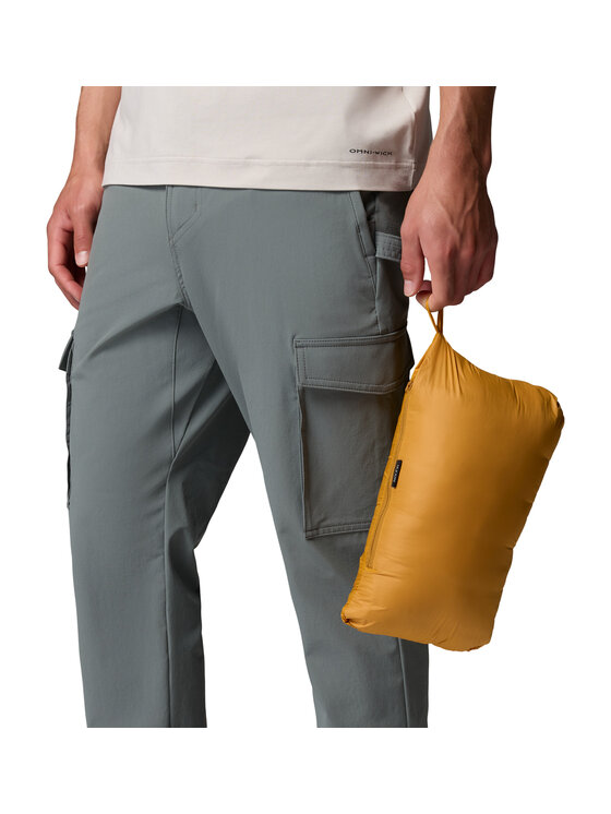 Columbia Columbia Kurtka puchowa 213421 Żółty Regular Fit