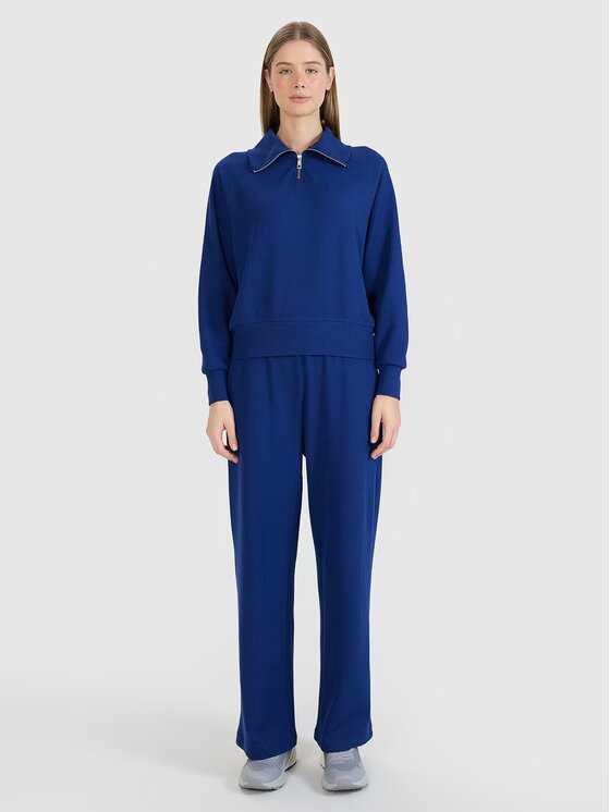 4F 4F Παντελόνι φόρμας 4FRSS25TTROF1397-31S Μπλε Oversize
