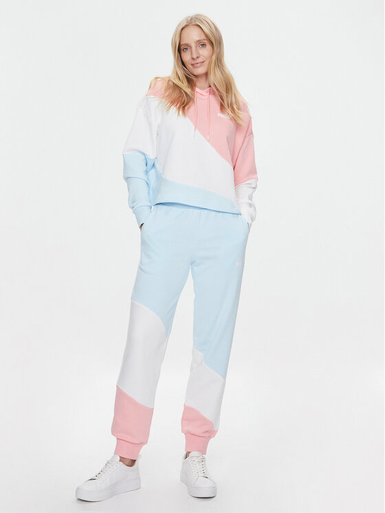 Puma Puma Світшот Puma Power Cat 673977 Голубий Regular Fit