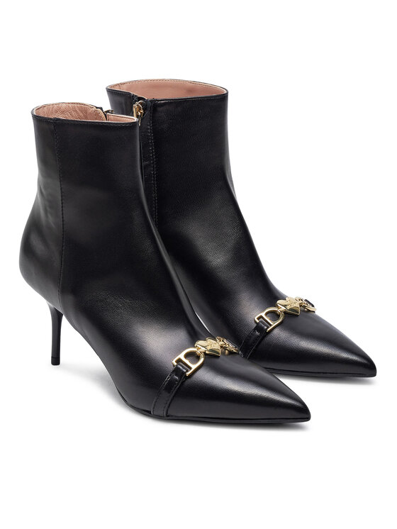 LOVE MOSCHINO LOVE MOSCHINO Botki JA21107G0LIA0000 Czarny
