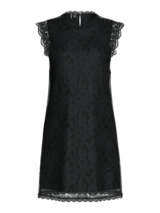 Pieces Pieces Sukienka codzienna Olline 17146419 Czarny Regular Fit