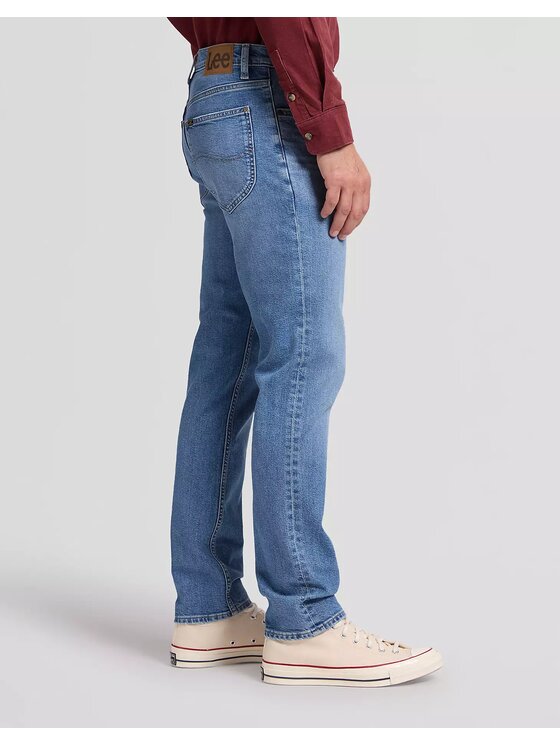 Lee Lee Jeansy DAVID Niebieski Straight Leg