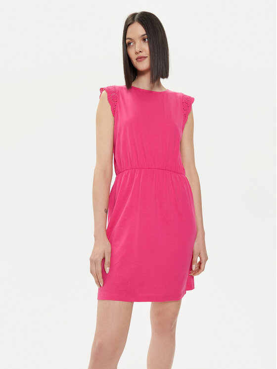 Robe rose vero moda top