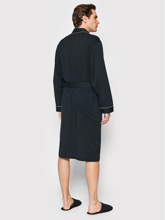 BOSS Boss Hommikumantel Kimono 50469624 Must