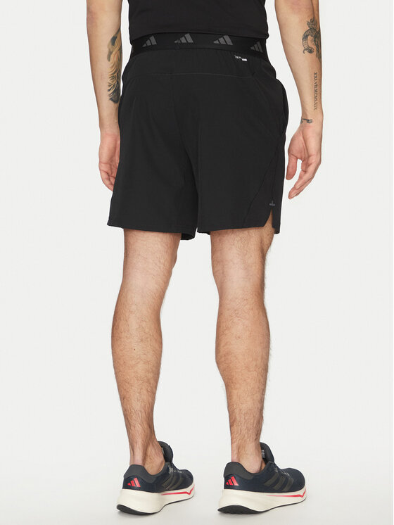 adidas adidas Športové kraťasy Gym+ JC5244 Čierna Slim Fit