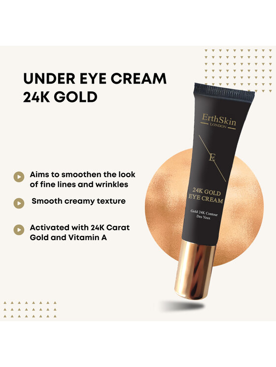 Erthskin London Erthskin London Pod Oczy 24K 15 ml Krem pod oczy