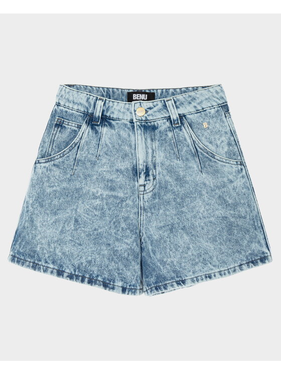 BENU BENU Pantaloncini di jeans szorty Blu Modern Fit