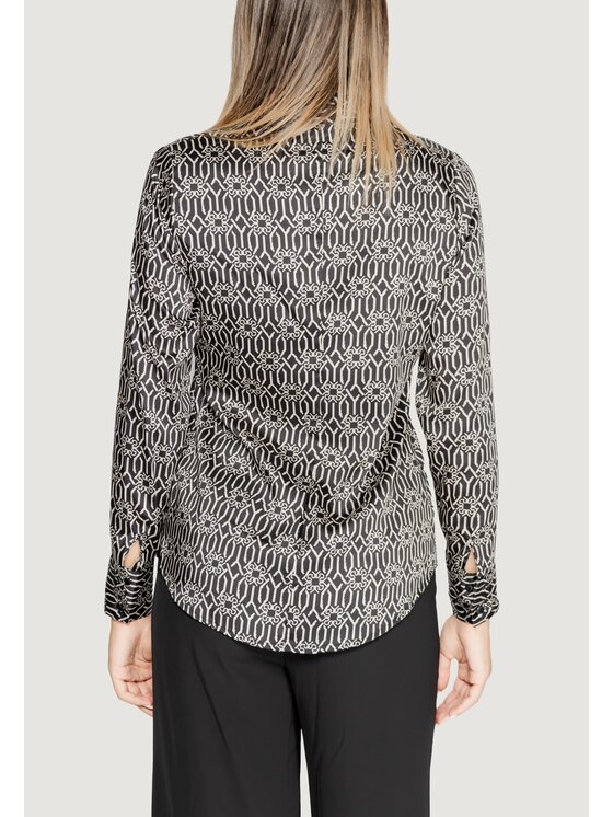 Rinascimento Rinascimento Blusa CFC0119892003 Nero Shirt Fit