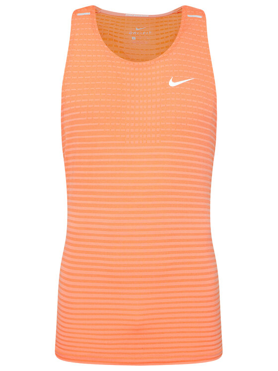 Nike Nike Tank top Techknit Ultra CJ5427 Πορτοκαλί Slim Fit