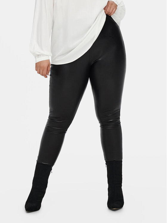 ONLY Carmakoma Leggings Hanna 15233969 Crna Skinny Fit