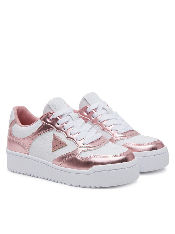 Guess Guess Sneakersy FLJMI6 FAL12 Różowy