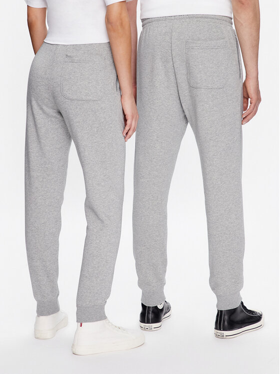 Converse Converse Jogginghose Unisex Go-To All Star Patch 10024947-A02 Grau Regular Fit