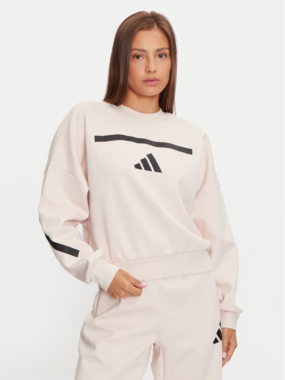 adidas Džemperis ar kapuci Z.N.E. JF4783 Rozā Loose Fit