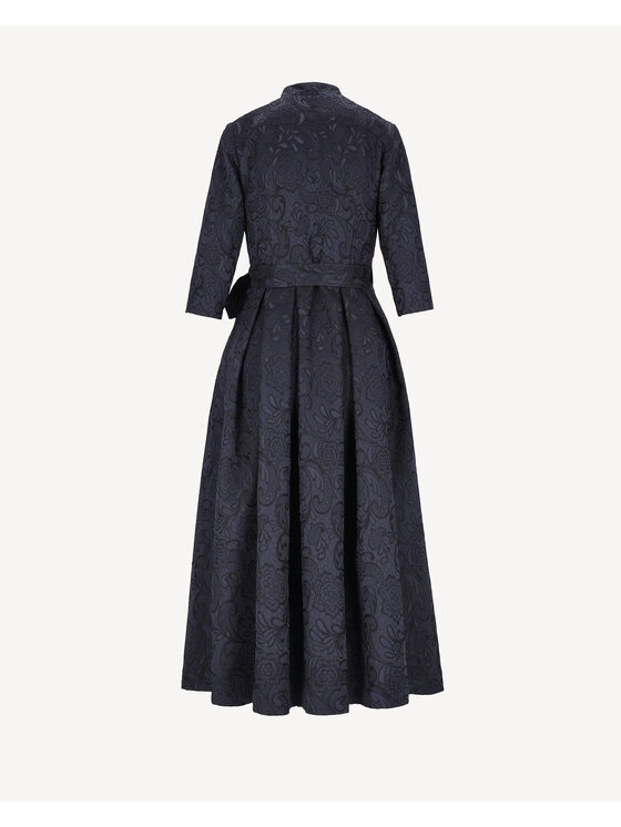 Castellani Castellani Sukienka codzienna Sukienka Yoko Granatowy Regular Fit