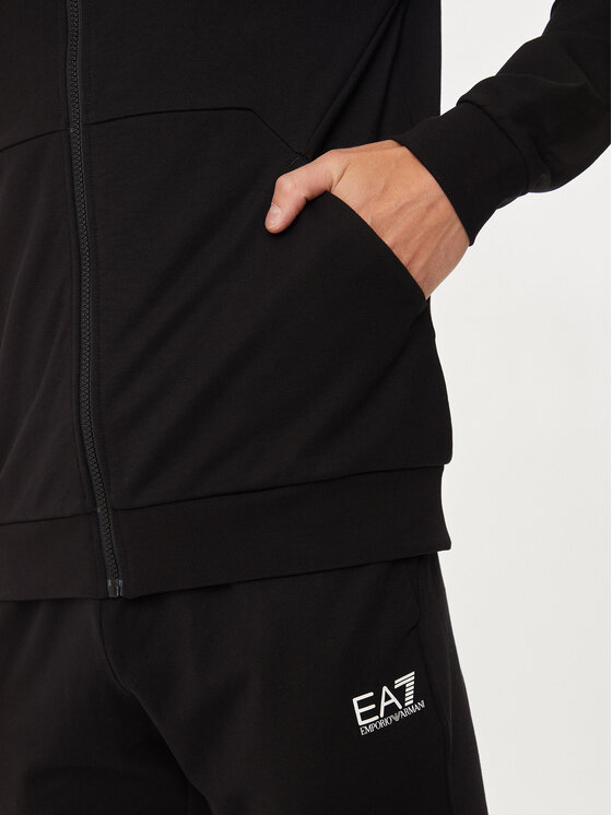 EA7 Emporio Armani EA7 Emporio Armani Tepláková souprava 3DPV75 PJ05Z 1200 Černá Regular Fit