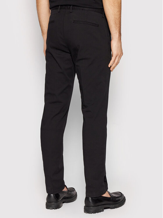 Pantaloni chino Rice 50468721 Nero Slim Fit