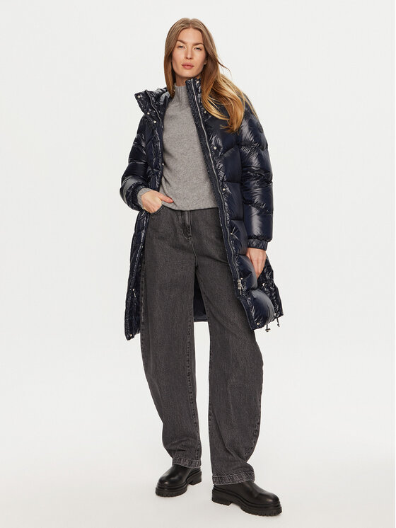Woolrich Woolrich Sulejope Aliquippa Long CFWWOU0926FRUT3085 Tumesinine Regular Fit