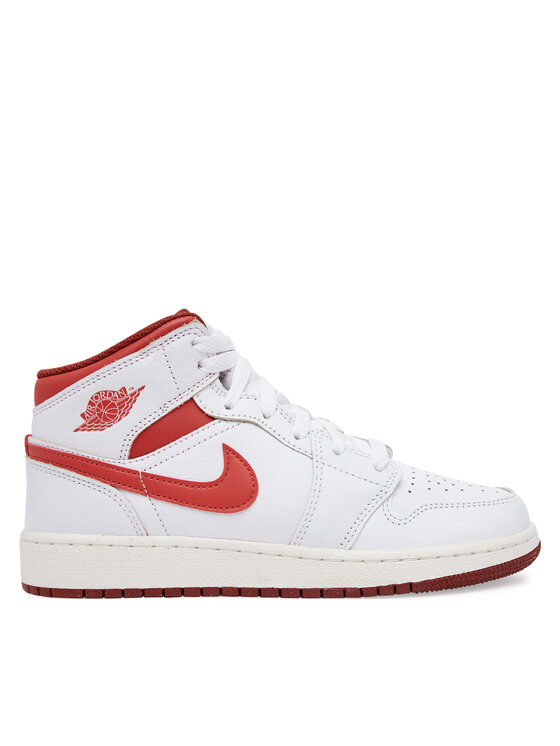 Nike Nike Sneakersy Air Jordan 1 MID SE FJ3464 Bílá