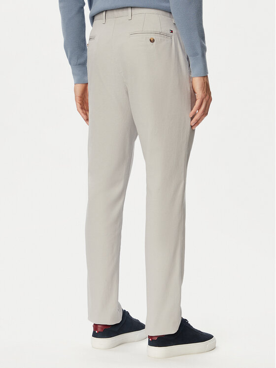 Tommy Hilfiger Tommy Hilfiger Chino hlače Denton MW0MW43151 Svetlo siva Regular Fit