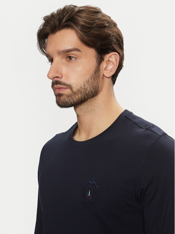 Aeronautica Militare Aeronautica Militare Hosszú ujjú 242TS2342J592 Sötétkék Regular Fit