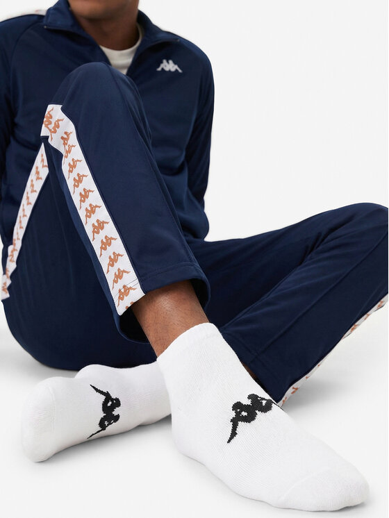 Kappa Kappa Kurze Socken Z4441 AW24 (3-PACK) Weiß