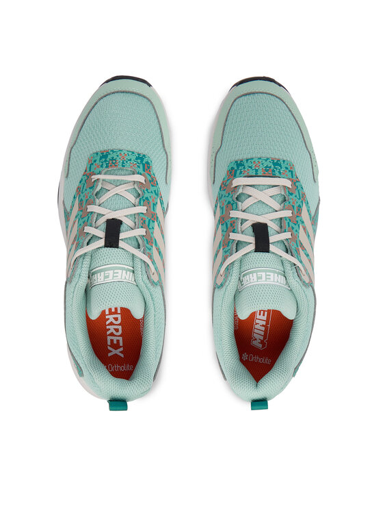 adidas adidas Παπούτσια πεζοπορίας Minecraft Terrex Tracefinder Trail Running Shoes Junior KK1742 Ανοιχτό πράσινο
