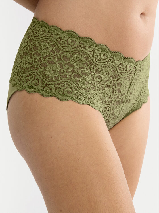 Triumph Triumph Mutande classiche a vita alta Amourette 10210675 Verde