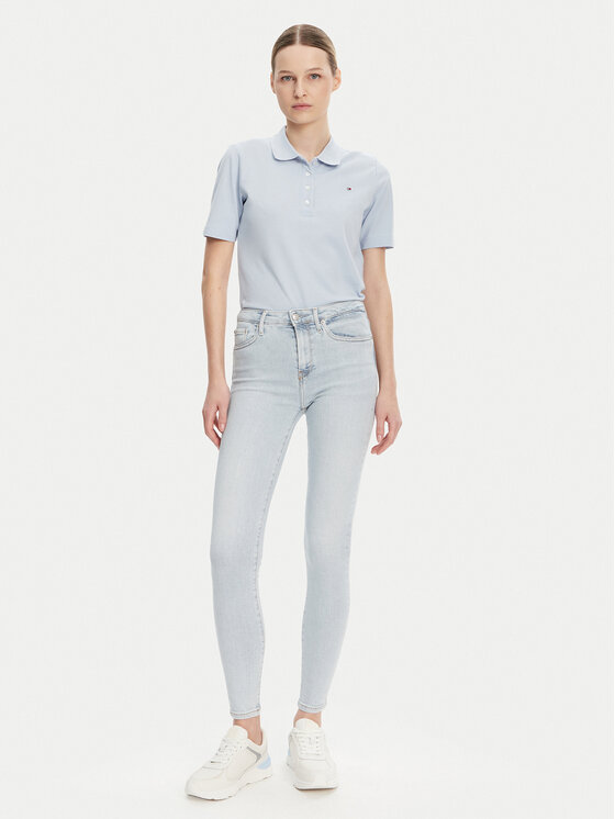 Tommy Hilfiger Tommy Hilfiger Farmer Como WW0WW44369 Kék Skinny Fit