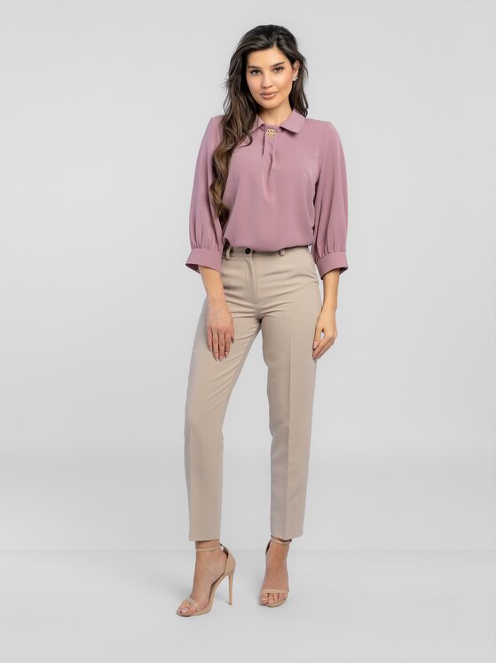 Salme Salme Garnitur Martyna Brązowy Regular Fit