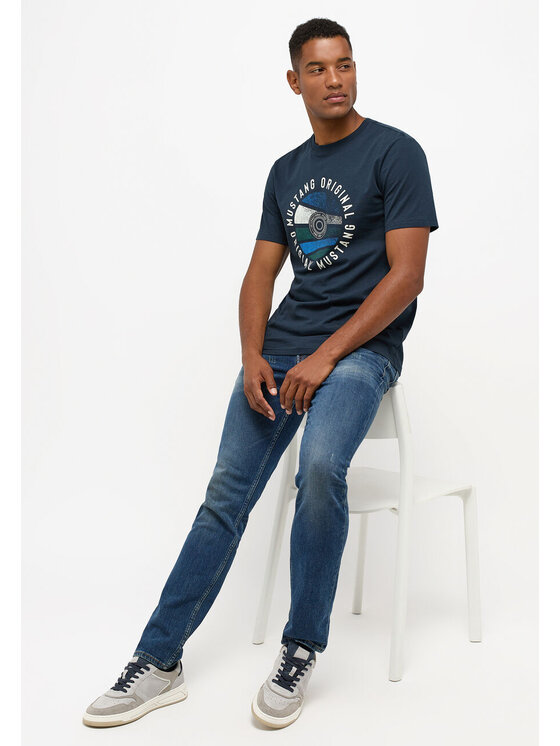 Mustang Mustang Jeansy ORLANDO SLIM Niebieski Slim Fit