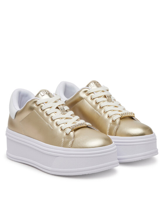 Liu Jo Liu Jo Sneakersy Selma 16 BA5101 P0291 Zlatá
