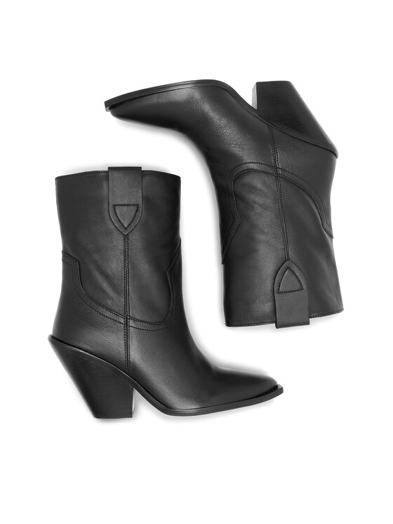 Badura Badura Cizme și botine cowboy AMADORA-110436 Negru