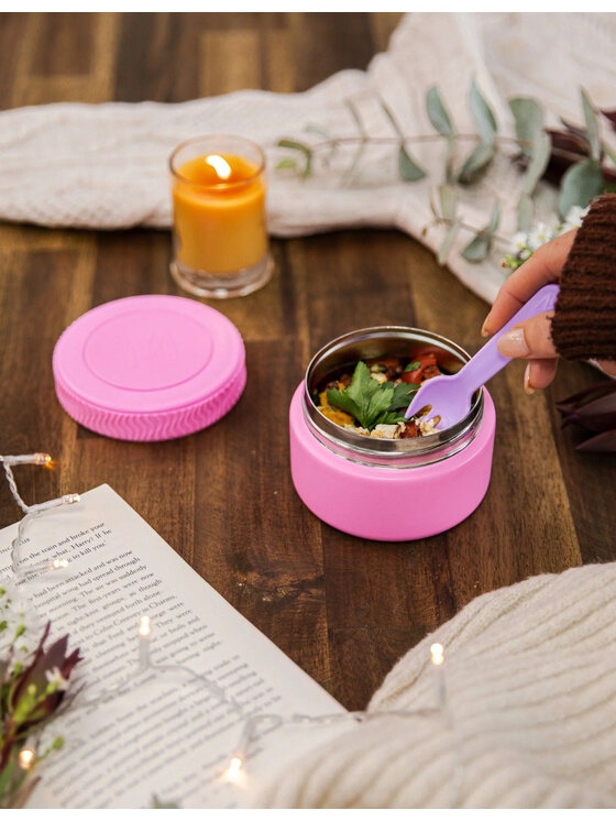 MontiiCo MontiiCo Termos obiadowy Food Jar Różowy