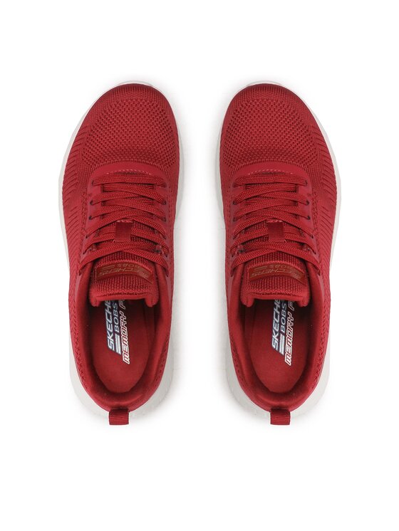 Skechers Skechers Sneakersy BOBS SPORT Face Off 117209/RED Červená