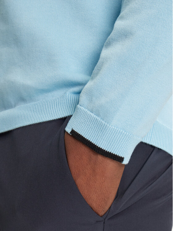 BOSS BOSS Pullover K_Ever-X 50541940 Himmelblau Regular Fit